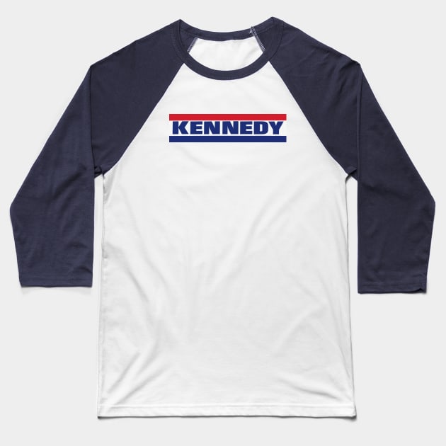 1980 Ted Kennedy for President Baseball T-Shirt by historicimage